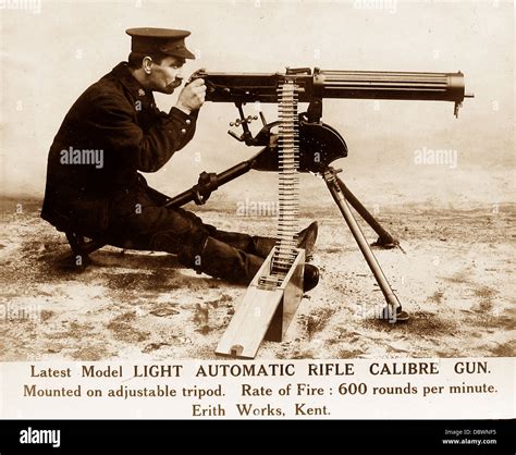 Machine Guns From Ww1