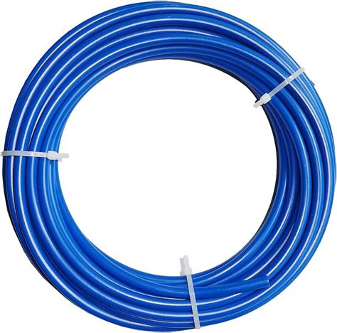 Malida Size 1 4 Inch 30 Meters 100 Feet Length Tubing Hose Pipe For Ro Water Filter System Blue Amazon Com