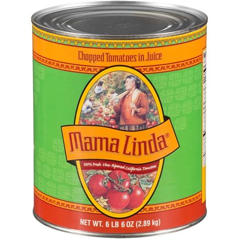 Mama Linda Chopped Peeled Tomato In Juice Canned Us Foods Chef Amp 39 Store Mama Linda Chopped Peeled Tomato In Juice Canned Us Foods Chef Amp 39 Store