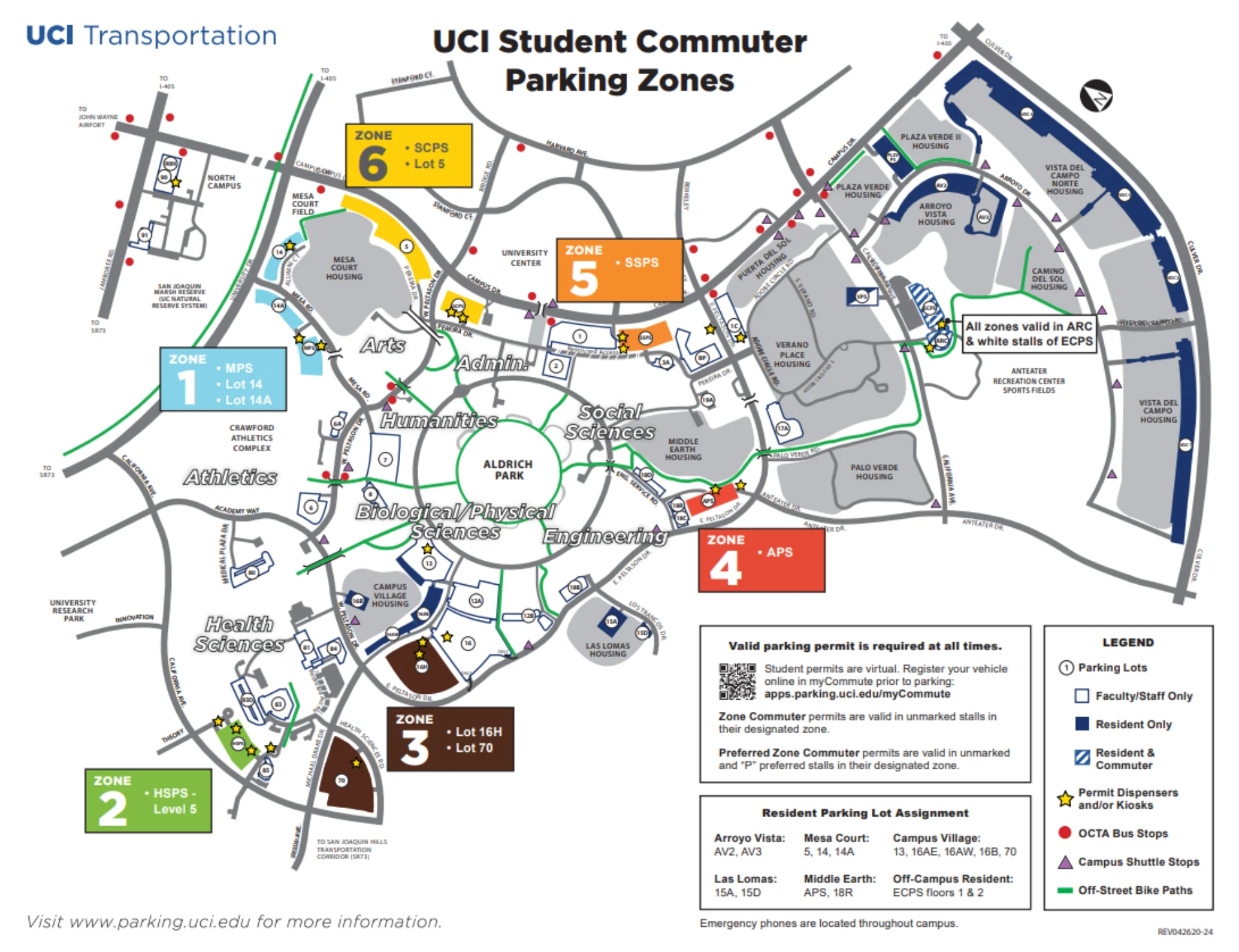 Map Of Uc Irvine