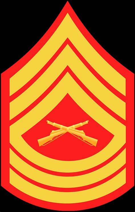 Marine Rank E 8 Master Sergeant Sticker Marine Rank E 8 Master Sergeant Sticker