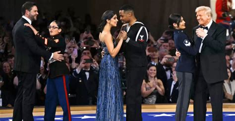 Marine Who Danced With Jd Vance At Inaugural Ball Speaks About The Marine Who Danced With Jd Vance At Inaugural Ball Speaks About The