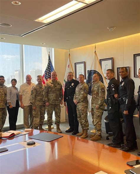Meeting With Lapd Chief Of Police And Talent Acquisition Personnel All Meeting With Lapd Chief Of Police And Talent Acquisition Personnel All