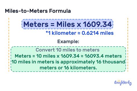 Master Miles to Meters Conversion Easily!