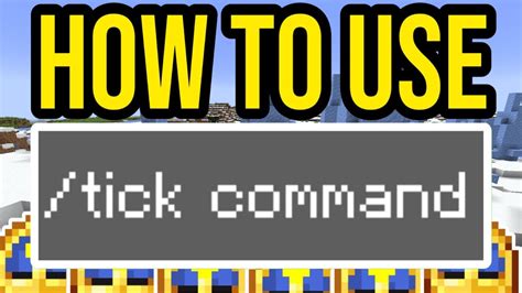 Minecraft Tick Freeze Command Version
