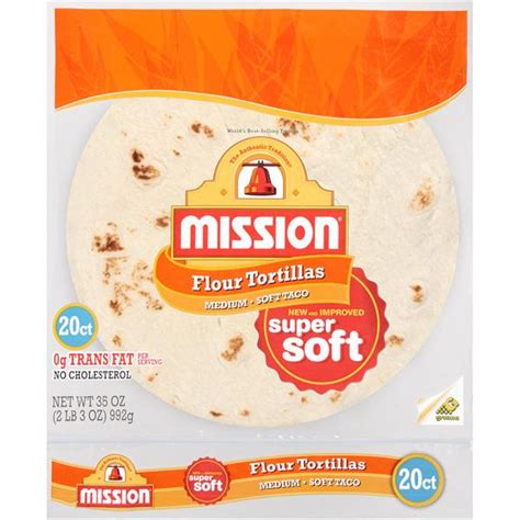 Mission Soft Flour Tortillas 8 Inch 20 Ct Us Foods Chef Store