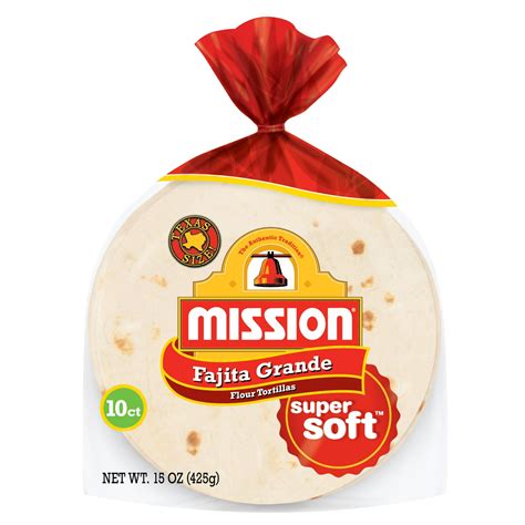 Mission Super Soft Flour Tortillas Fajita Size 20 Count Andronicos Mission Super Soft Flour Tortillas Fajita Size 20 Count Andronicos
