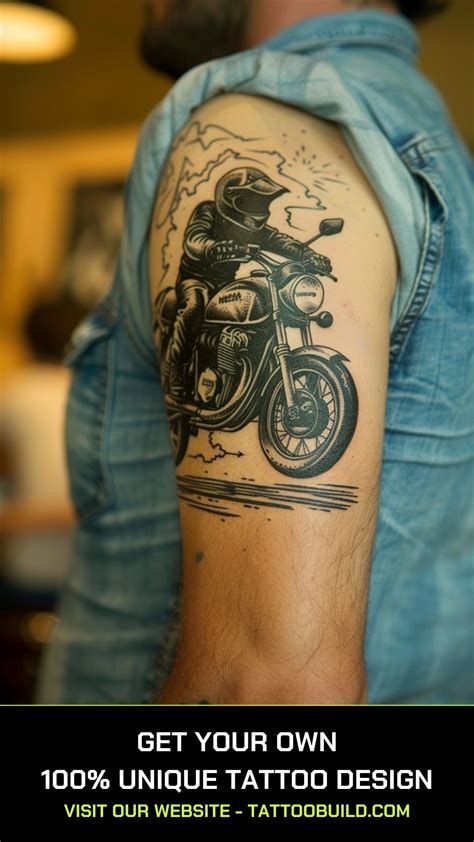 Motorcycle Tattoo Ideas Embrace The Spirit Of The Open Road Tattoo Build