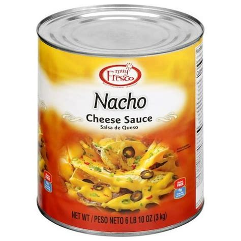 Muy Fresco Trans Fat Free Nacho Cheese Sauce 6 63 Pound 6 Per Case