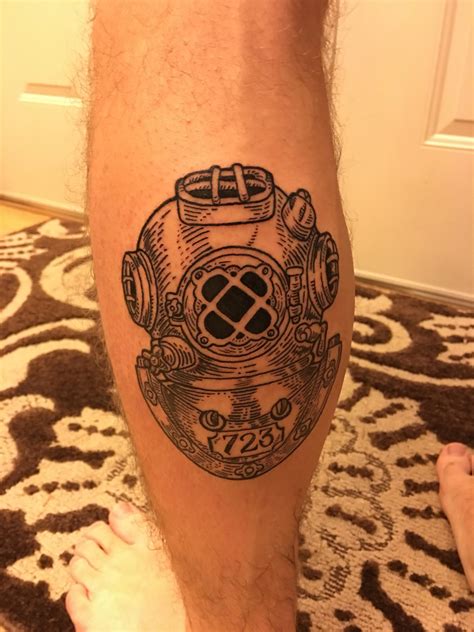 Navy Diver Tattoo