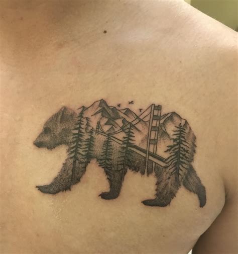 Norcal Bear Tattoo