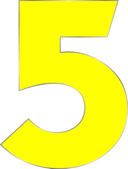 Number 5 Clip Art At Clker Com Vector Clip Art Online Royalty Free Amp Public Domain Number 5 Clip Art At Clker Com Vector Clip Art Online Royalty Free Amp Public Domain