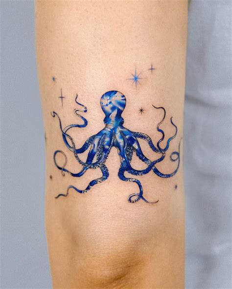 Octopus Tattoo On Bum