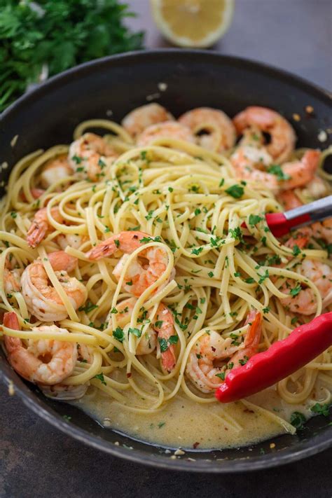 Old Bay Shrimp Linguine