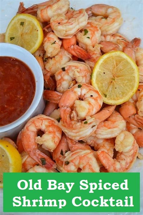 Old Bay Shrimp The Easiest Spiced Shrimp Cocktail Recipe