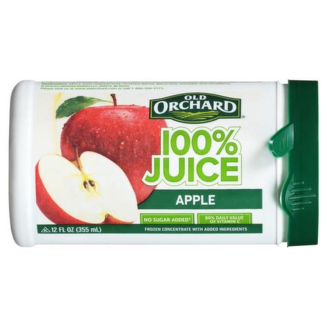Old Orchard 100% Frozen Apple Juice - 12Oz : Target