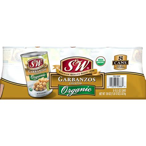 Organic S Amp W Garbanzo Beans 8 15 Ounce Cans Costcochaser Organic S Amp W Garbanzo Beans 8 15 Ounce Cans Costcochaser