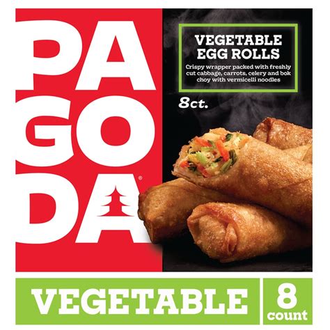 Pagoda Frozen Crunchy Vegetable Egg Rolls 22 0 Oz Kroger