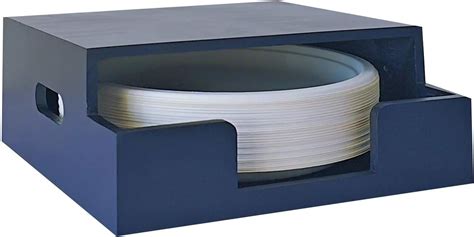 Paper Plate Dispenser Dolopl Under Cabinet Plate Dispenser Holds 6 10 Paper Plates 100 Count Paper Plate Storage