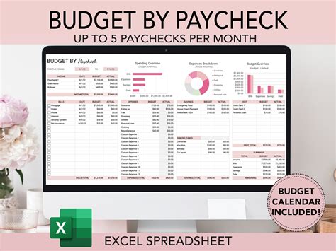 Paycheck Calculator Excel Template Prntbl Concejomunicipaldechinu Gov Co