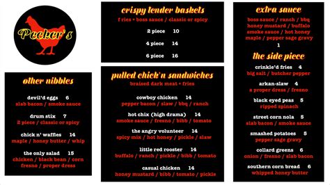 Pecker Amp 39 S Chicken Eureka Springs Menu Reviews 117 Photos 21