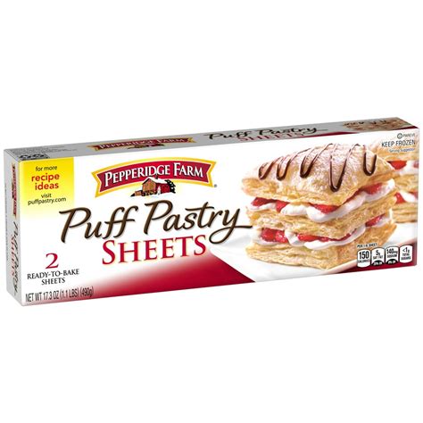 Pepperidge Farm Puff Pastry Frozen Pastry Dough Sheets 17 3 Oz Foods Co Pepperidge Farm Puff Pastry Frozen Pastry Dough Sheets 17 3 Oz Foods Co