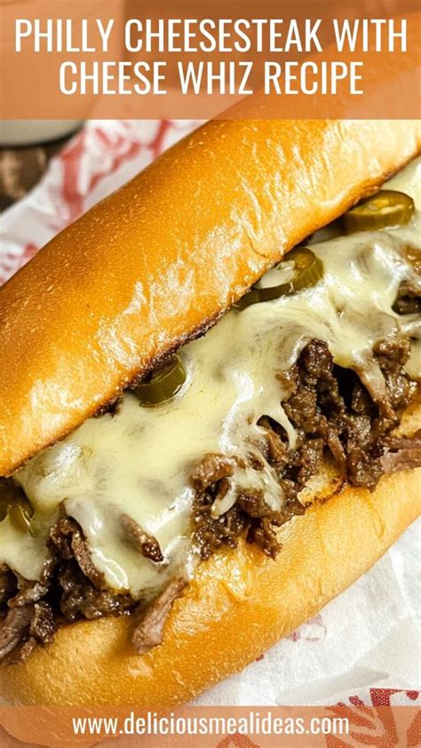 Philly Cheesesteak Sandwich Cheese Whiz From Scratch Youtube