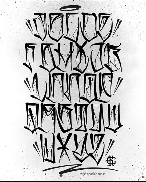 Pin De Adriano Koezuka En Tatuagem Letras De Graffiti Abecedario