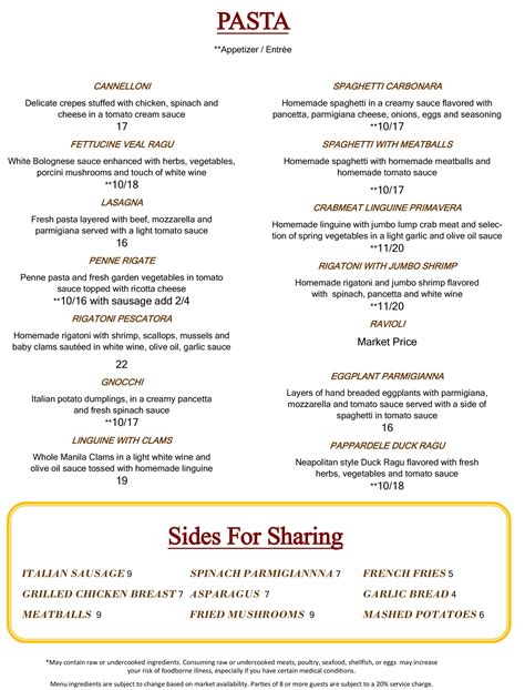 Pistone Amp 39 S Italian Inn Menu At Nicole Gibbs Blog Pistone Amp 39 S Italian Inn Menu At Nicole Gibbs Blog