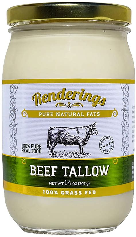 Premium Grass Fed Beef Tallow Cooking Oil Restaurant Proven Choose Your Flavor