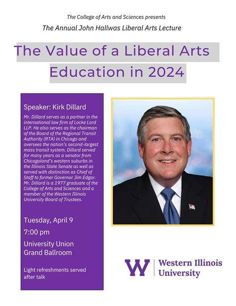 Rescheduled Liberal Arts Lecture