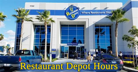 Restaurant Depot Everett Ma Hours