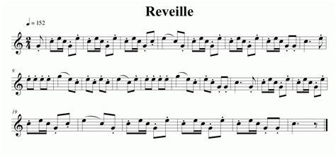Reveille Bugle Call