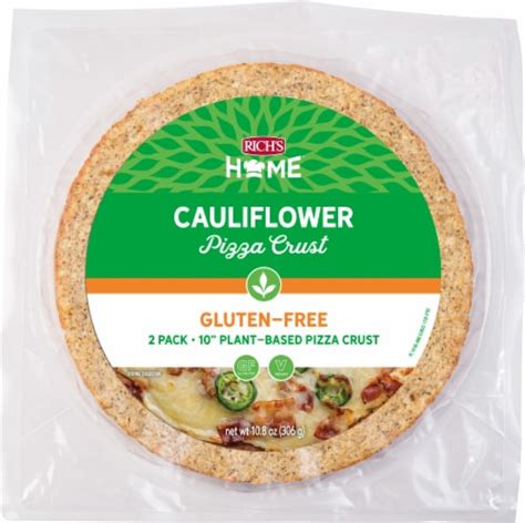 Rich Amp 39 S Home 10 Amp Quot Cauliflower Pizza Crust Gluten Free Vegan 6 Crusts Rich Amp 39 S Home 10 Amp Quot Cauliflower Pizza Crust Gluten Free Vegan 6 Crusts