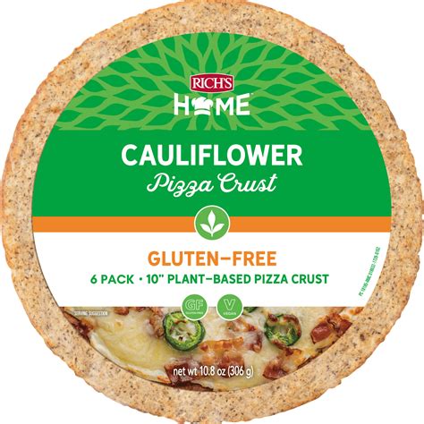 Rich S Cauliflower Pizza Crust Gluten Free Vegan 1 Each Delivery Or Pickup Near Me Instacart Rich S Cauliflower Pizza Crust Gluten Free Vegan 1 Each Delivery Or Pickup Near Me Instacart