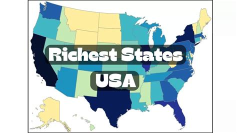Richest States In Usa 2025