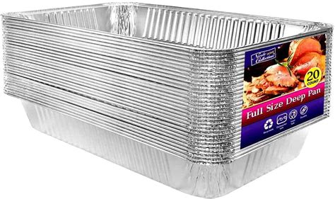 Roasting Pans Catering Pack Caterco Aluminium Foil Baking Trays 20 Pack 32X20x3cm Disposable Oven Freezer Safe Large Foil Trays Roasting Pans Catering Pack Caterco Aluminium Foil Baking Trays 20 Pack 32X20x3cm Disposable Oven Freezer Safe Large Foil Trays