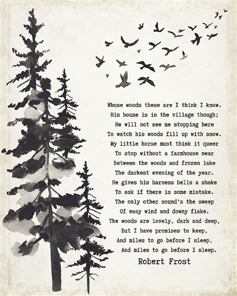 Robert Frost Stopping by Woods on a Snowy Evening Uncovered in a New Light