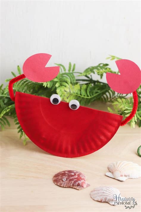 Rocking Paper Plate Crab Craft That Amp 39 S Easy Enough For Kids Of Any Age Rocking Paper Plate Crab Craft That Amp 39 S Easy Enough For Kids Of Any Age