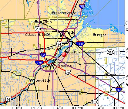 Rossford Ohio Oh 43460 Profile Population Maps Real Estate