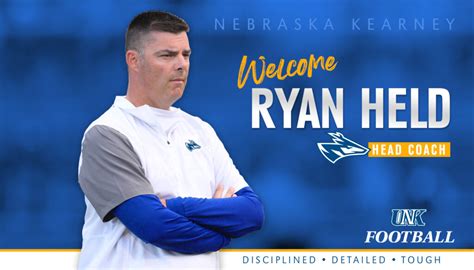 Ryan Held Named Head Football Coach At University Of Nebraska At