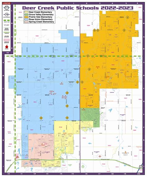 School Boundary Map Deer Creek Schools