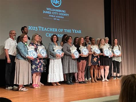 Schools Foundation Again To Sponsor Teacher Of The Year Wjcc Schools Foundation