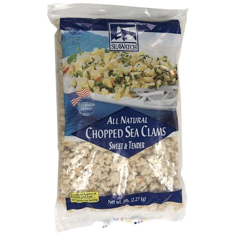 Sea Watch Frozen Chopped Clam Meat 5 Pound 2 Per Case Walmart Com Sea Watch Frozen Chopped Clam Meat 5 Pound 2 Per Case Walmart Com
