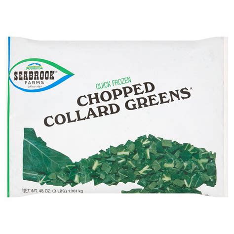 Seabrook Farms Quick Frozen Chopped Collard Greens