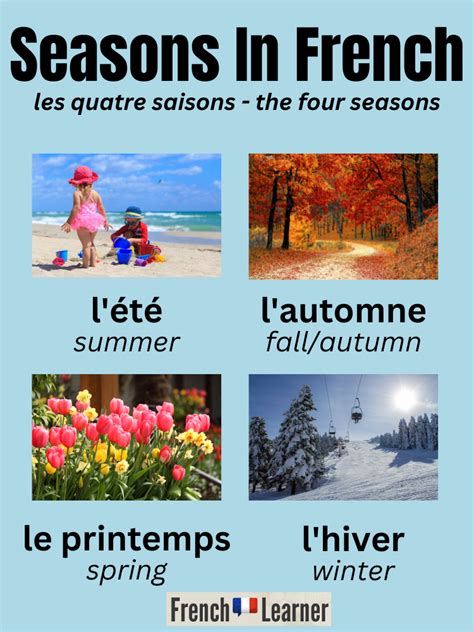 Mastering Seasons in French: Unveil Hidden Secrets!