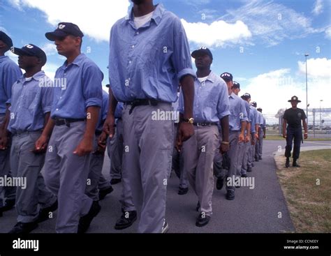Sep 28 2004 Unknown Ga Usa File Photo Date Unknwn Prison Boot Camp In Georgia Stock Photo Alamy