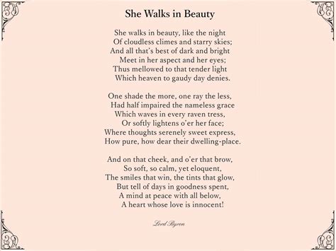 'She Walks in Beauty': Timeless Literary Insight