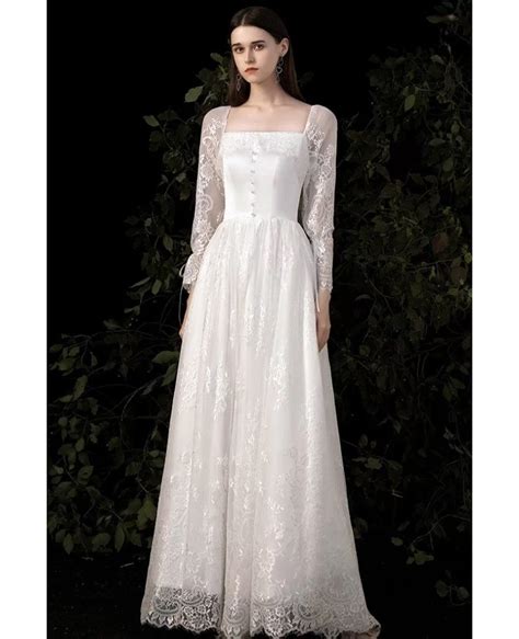 Slim Aline Wedding Dress