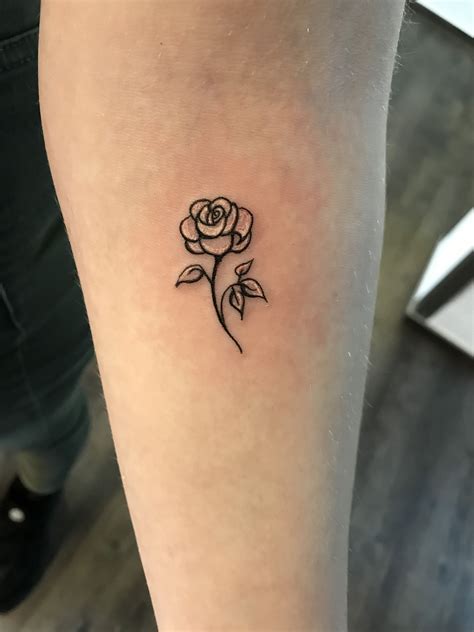 Small Rose Tattoo Designs